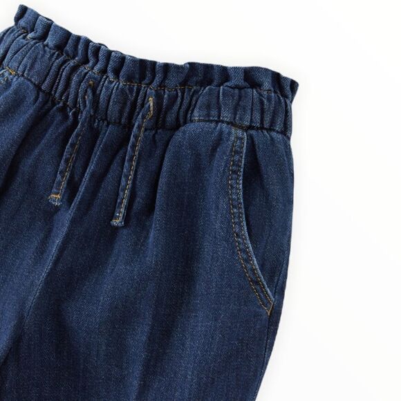 ZARA Kids | Blue | CARGO JEANS WITH DARTS - Picture 4 of 6